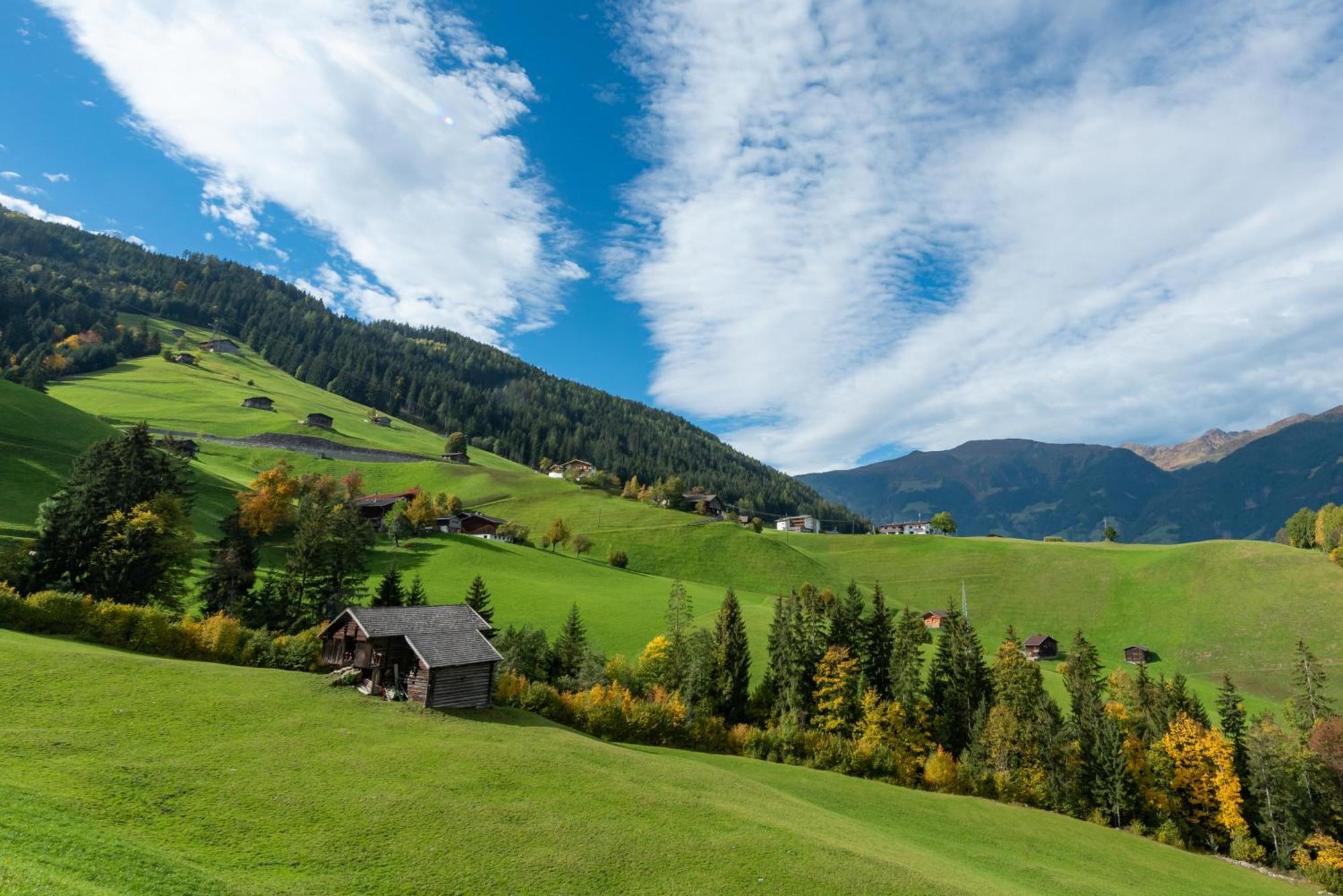 Ferienwohnung Ausblick Zillertal Гайнценберг Екстер'єр фото