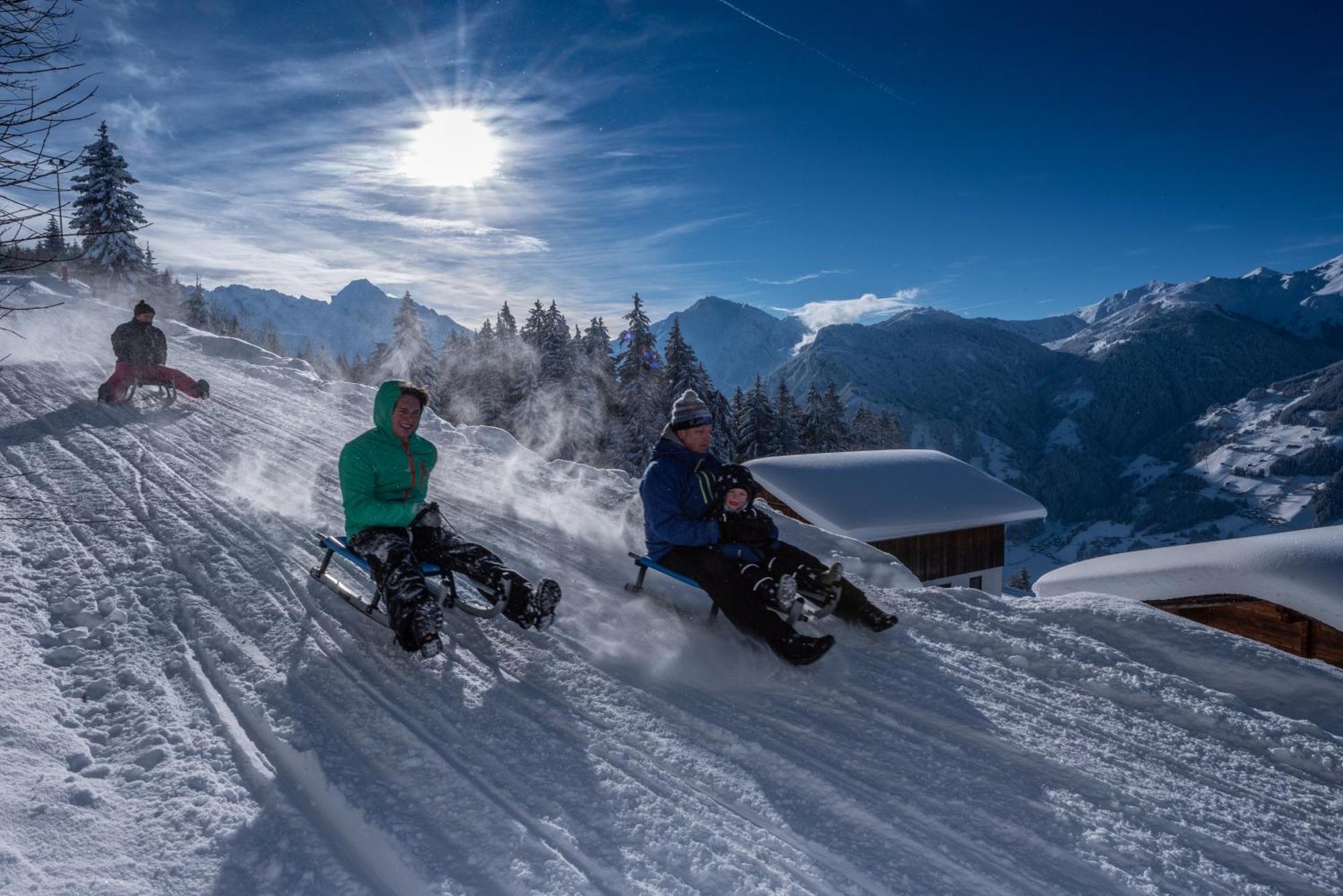 Ferienwohnung Ausblick Zillertal Гайнценберг Екстер'єр фото