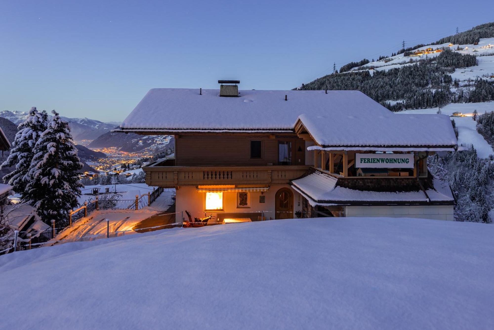 Ferienwohnung Ausblick Zillertal Гайнценберг Екстер'єр фото