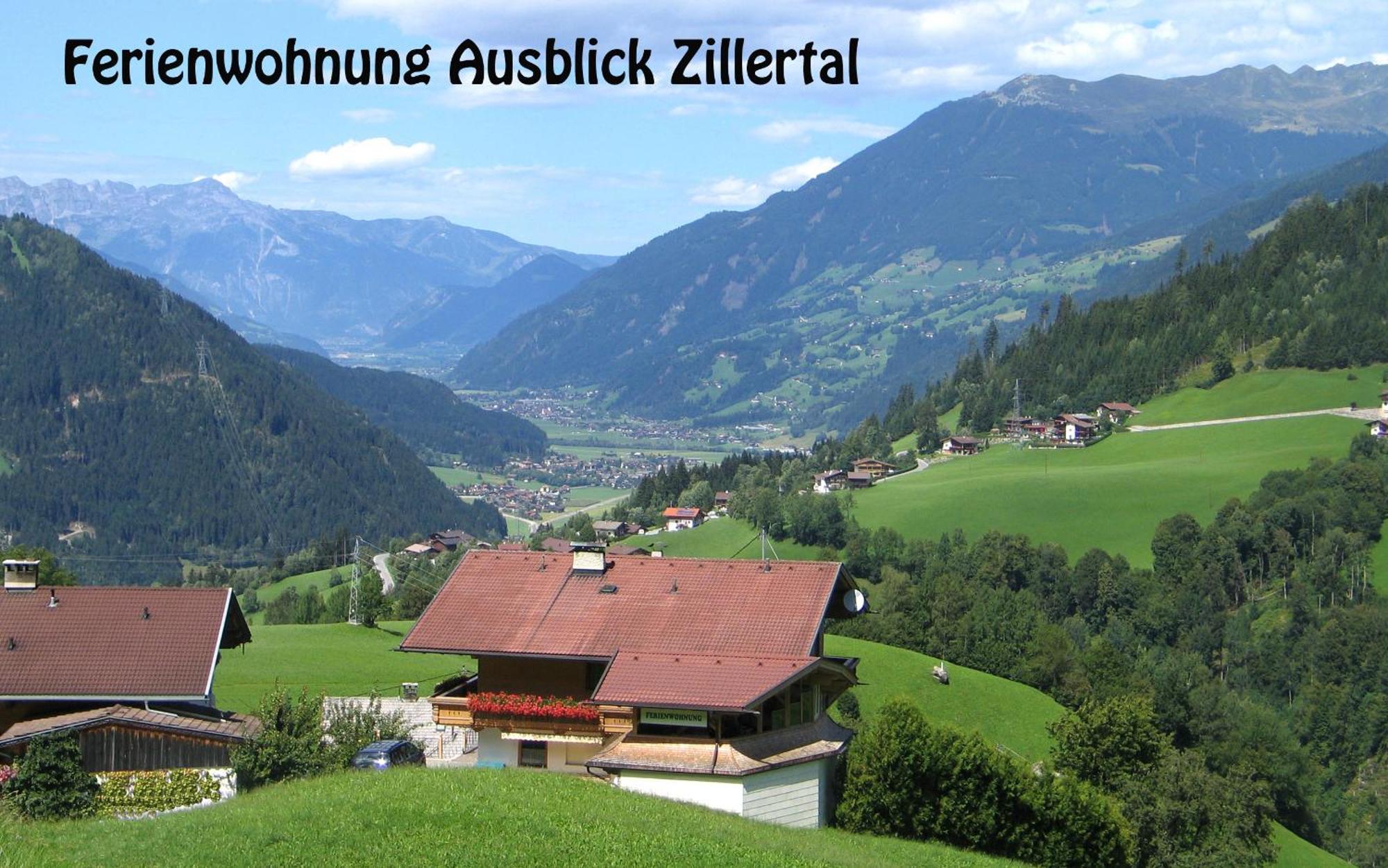 Ferienwohnung Ausblick Zillertal Гайнценберг Екстер'єр фото